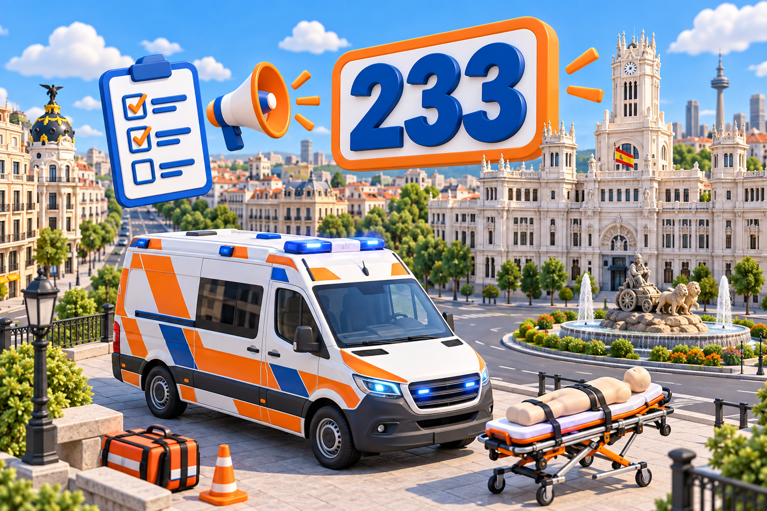 SAMUR Protección Civil 2026: 233 plazas, grupo C1 y prueba de simulación